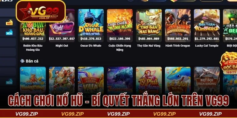 Cách chơi nổ hũ