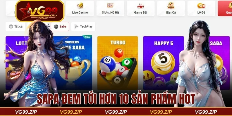 Sapa đem tới hơn 10 sản phẩm hot