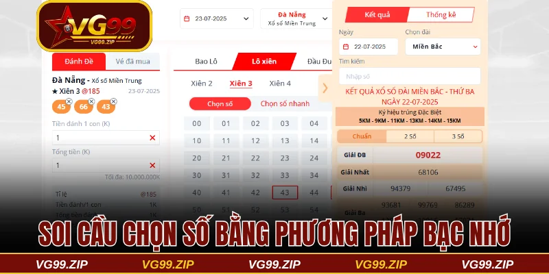 Soi cầu chọn số bằng phương pháp bạc nhớ